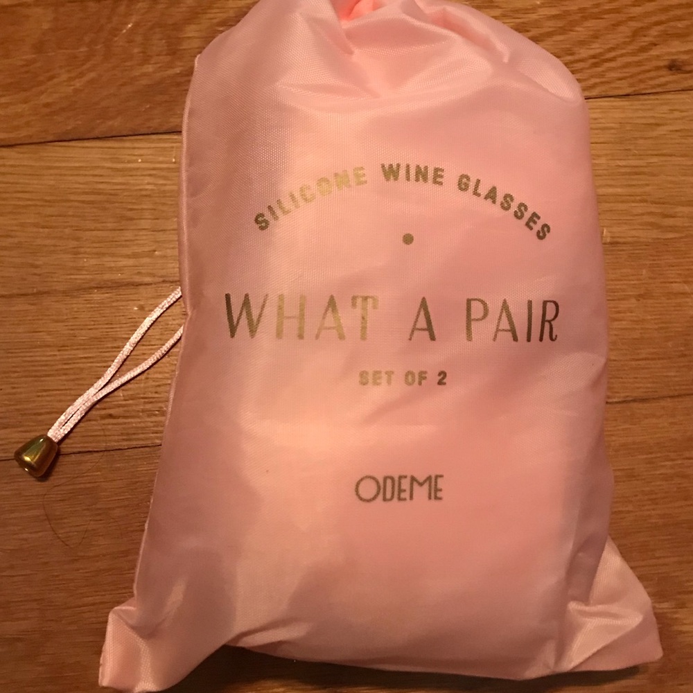 Odeme silicone wine glasses